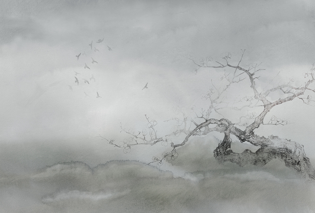 [华体会体育官方在线官网 - 附件|装饰画/墙饰|办公家具|华体会体育官方在线官网家具|梅-原创定制壁画]