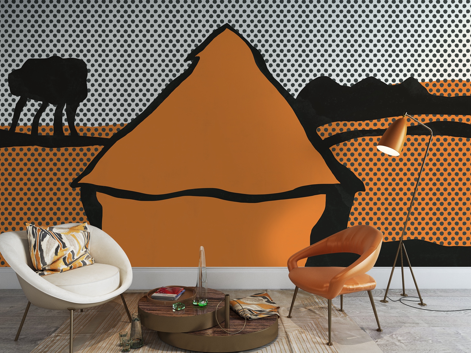 华体会体育官方在线官网 - 附件|装饰画/墙饰|办公家具|华体会体育官方在线官网家具|谷堆-原创定制壁画