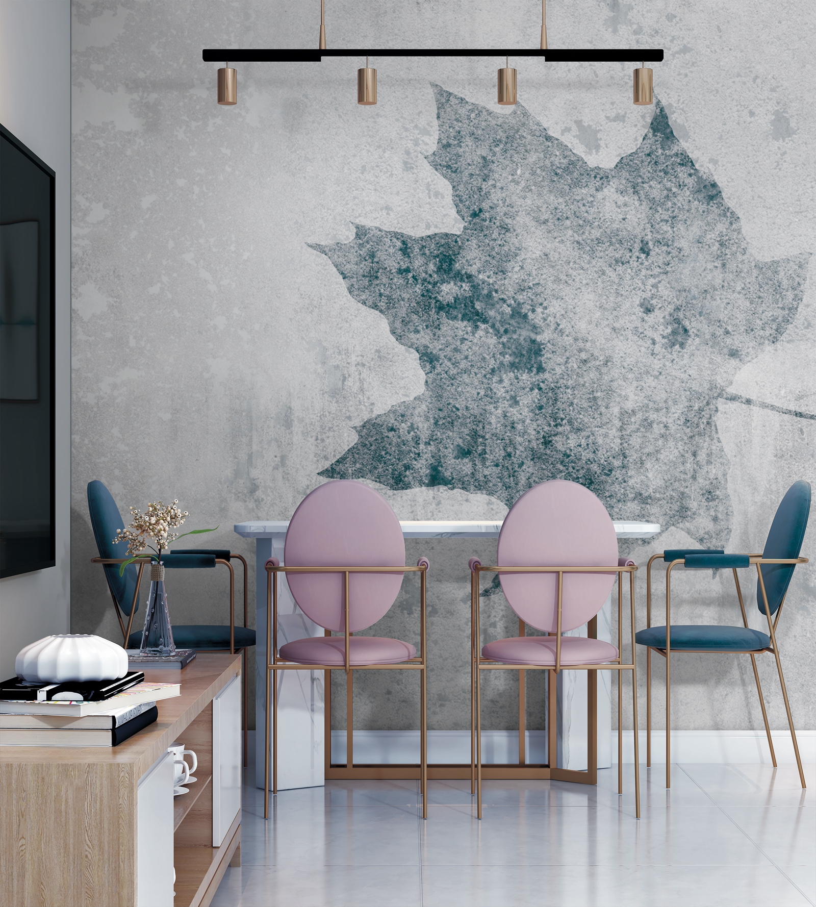 华体会体育官方在线官网 - 附件|装饰画/墙饰|办公家具|华体会体育官方在线官网家具|枫叶-原创定制壁画