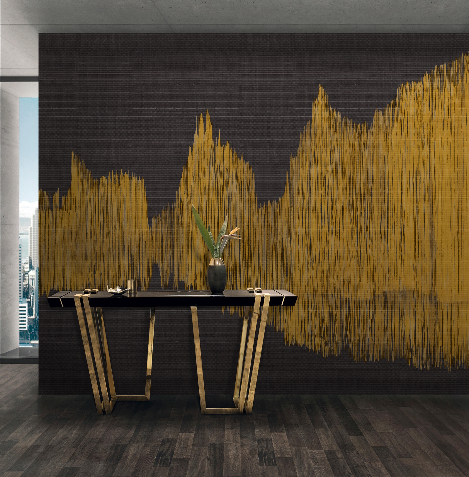 华体会体育官方在线官网 - 附件|装饰画/墙饰|办公家具|华体会体育官方在线官网家具|叠影-原创定制壁画