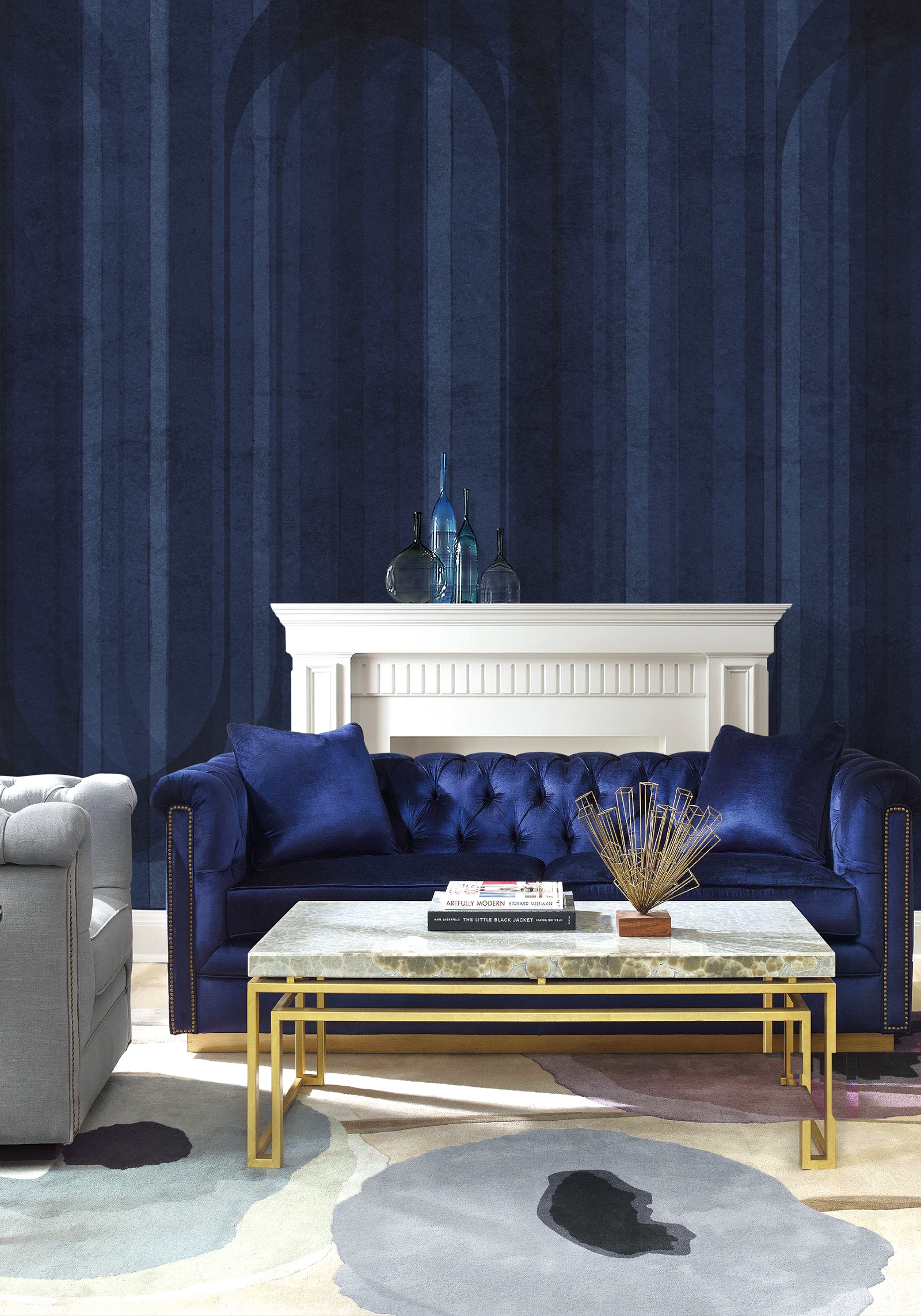 华体会体育官方在线官网 - 附件|装饰画/墙饰|办公家具|华体会体育官方在线官网家具|叠影-原创定制壁画