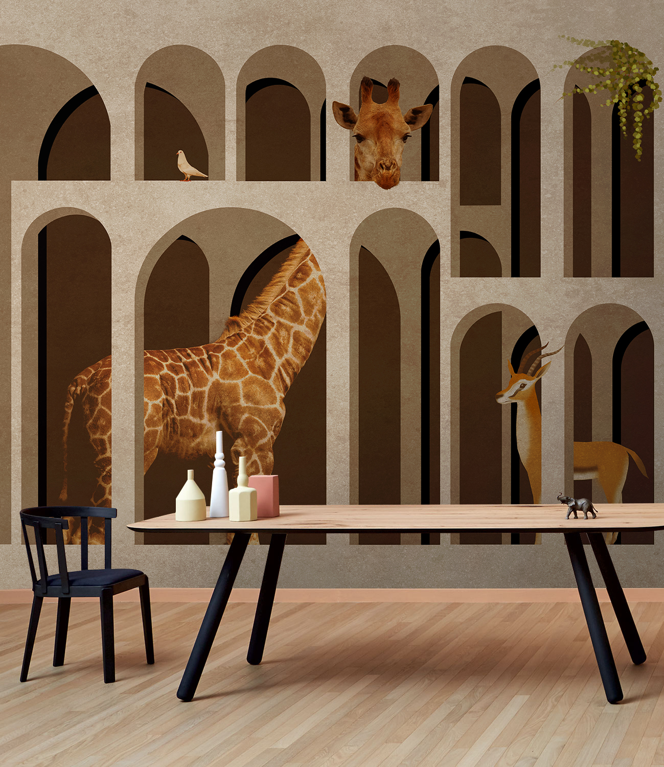 华体会体育官方在线官网 - 附件|装饰画/墙饰|办公家具|华体会体育官方在线官网家具|非洲风情-原创定制壁画