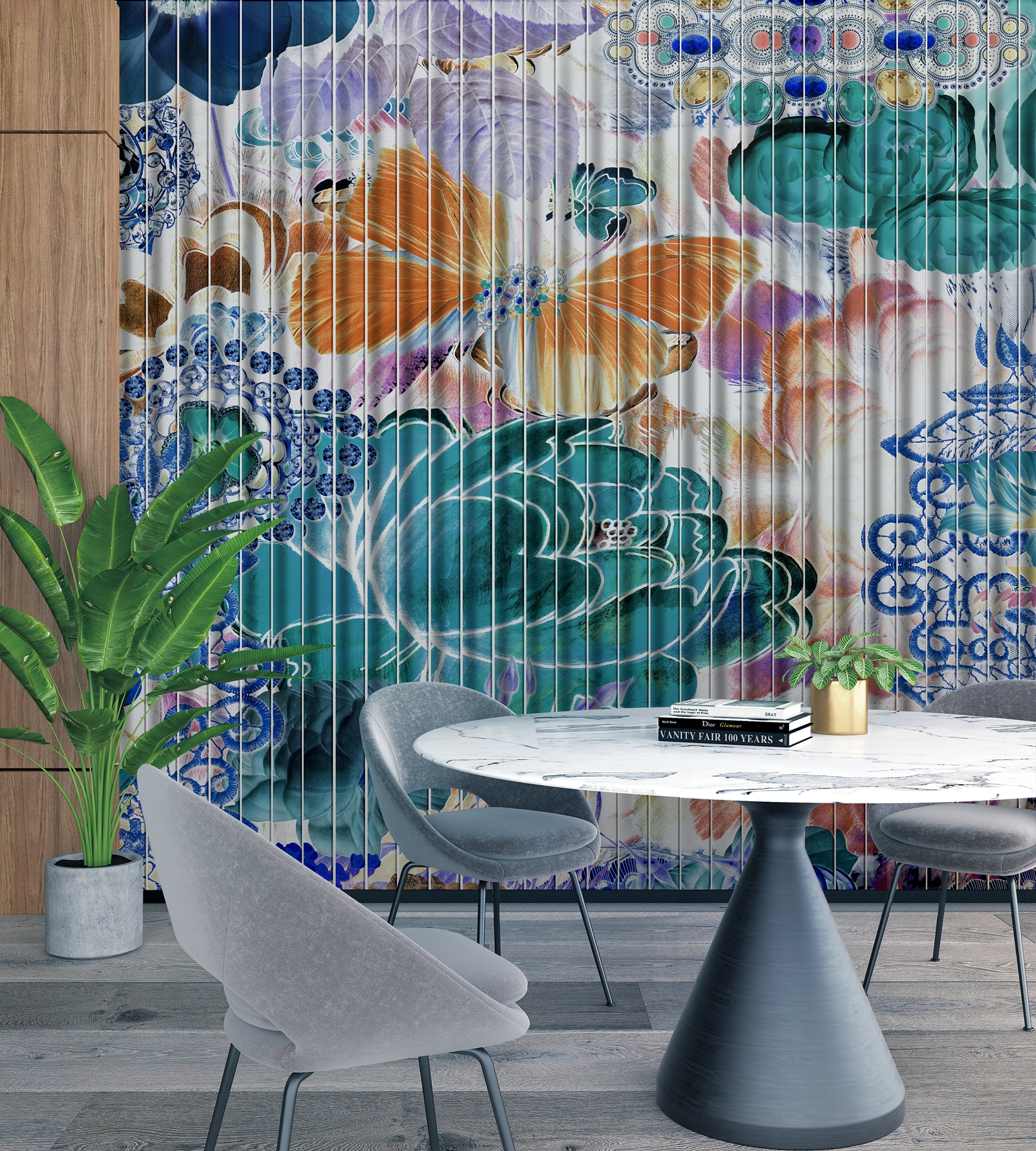 华体会体育官方在线官网 - 附件|装饰画/墙饰|办公家具|华体会体育官方在线官网家具|镜中花-原创定制壁画