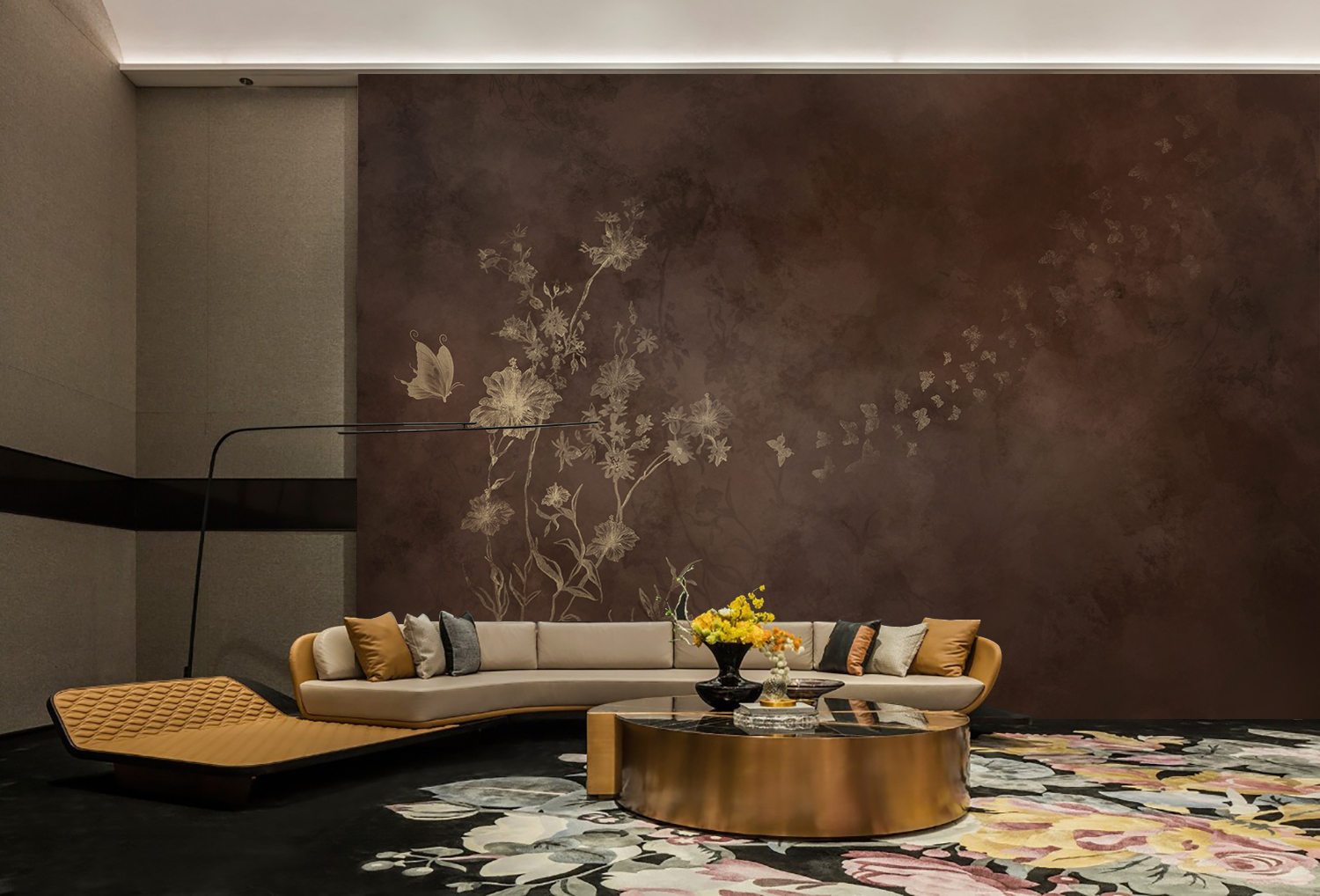 华体会体育官方在线官网 - 附件|装饰画/墙饰|办公家具|华体会体育官方在线官网家具|蝶-原创定制壁画