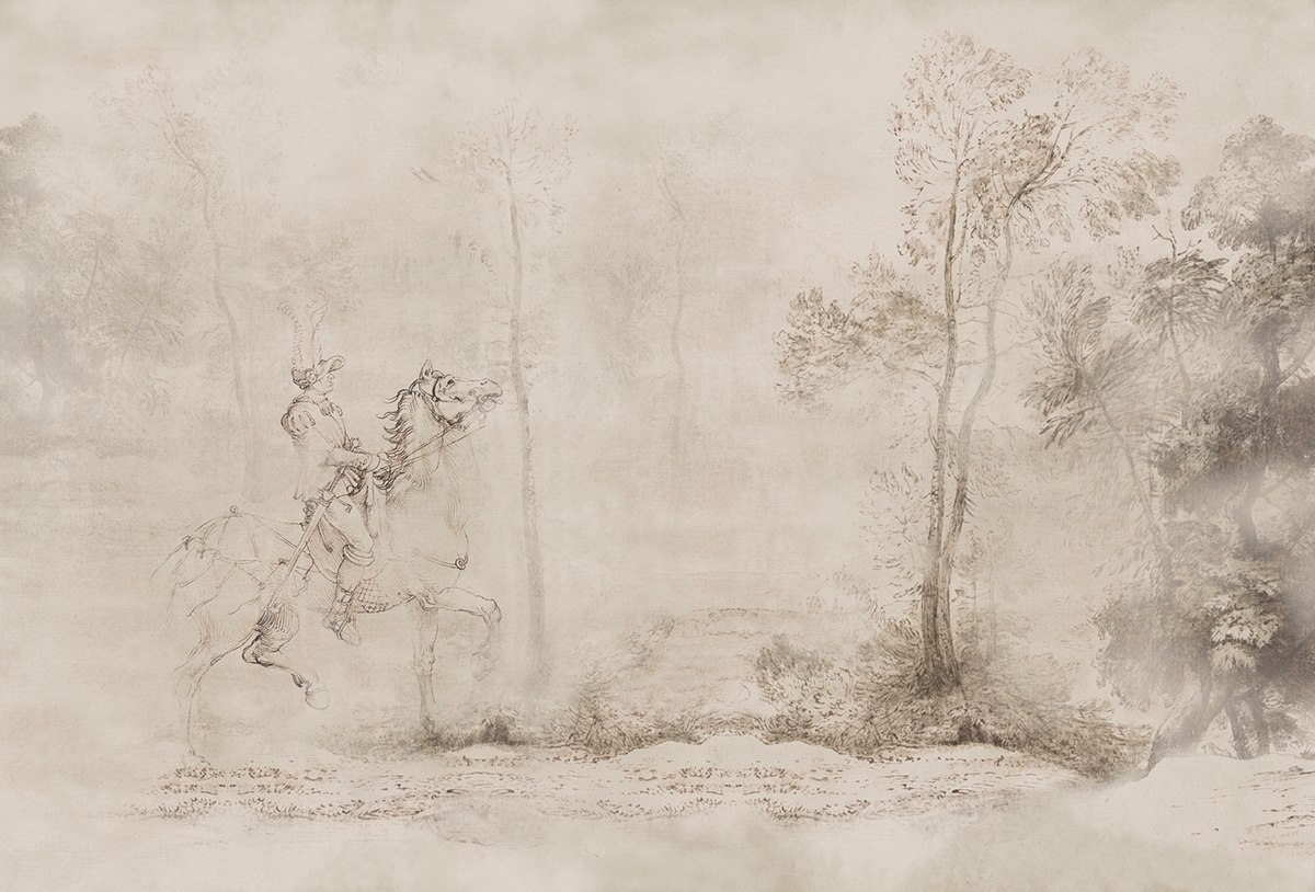 [华体会体育官方在线官网 - 附件|装饰画/墙饰|办公家具|华体会体育官方在线官网家具|骑士-原创定制壁画]