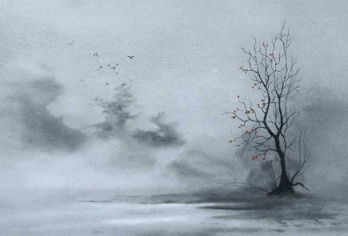 华体会体育官方在线官网 - 附件|装饰画/墙饰|办公家具|华体会体育官方在线官网家具|秋天风景-原创定制壁画