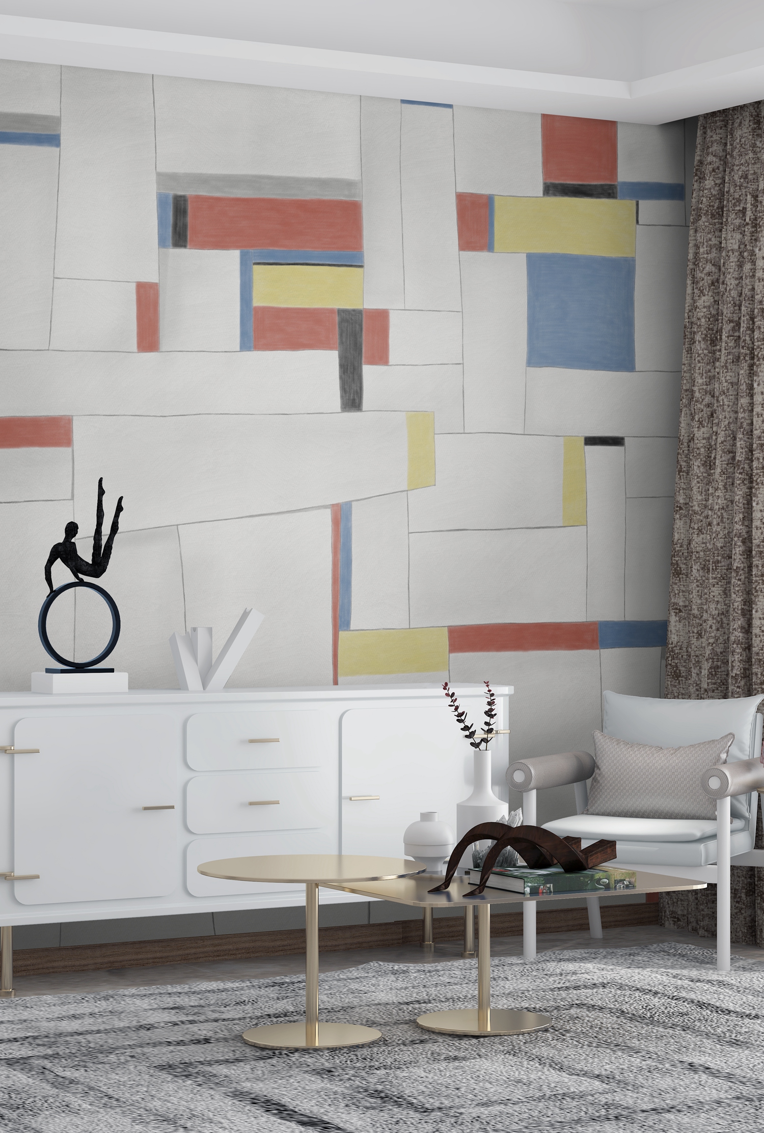 华体会体育官方在线官网 - 附件|装饰画/墙饰|办公家具|华体会体育官方在线官网家具|竖锯-原创定制壁画