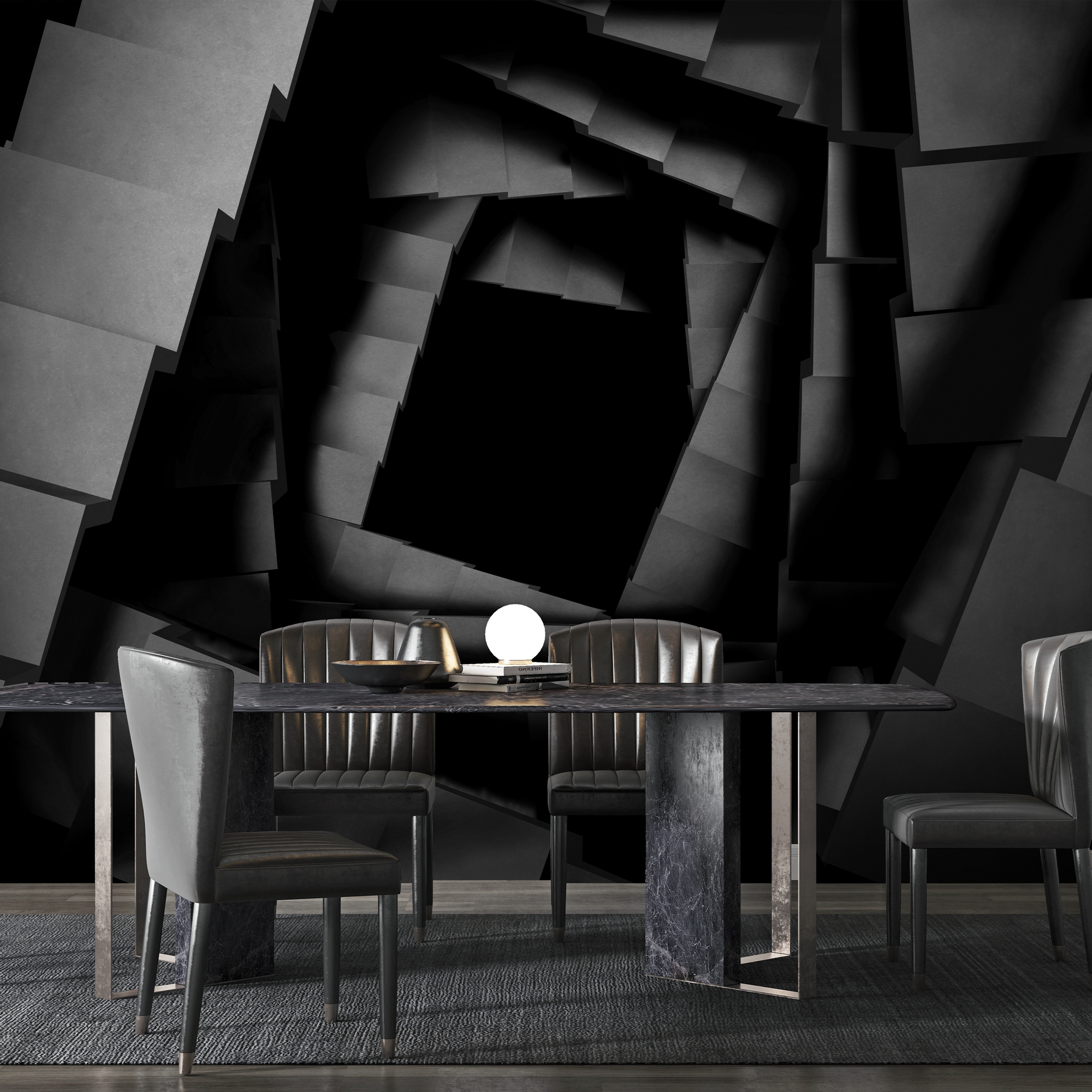 华体会体育官方在线官网 - 附件|装饰画/墙饰|办公家具|华体会体育官方在线官网家具|旋转时空-原创定制壁画