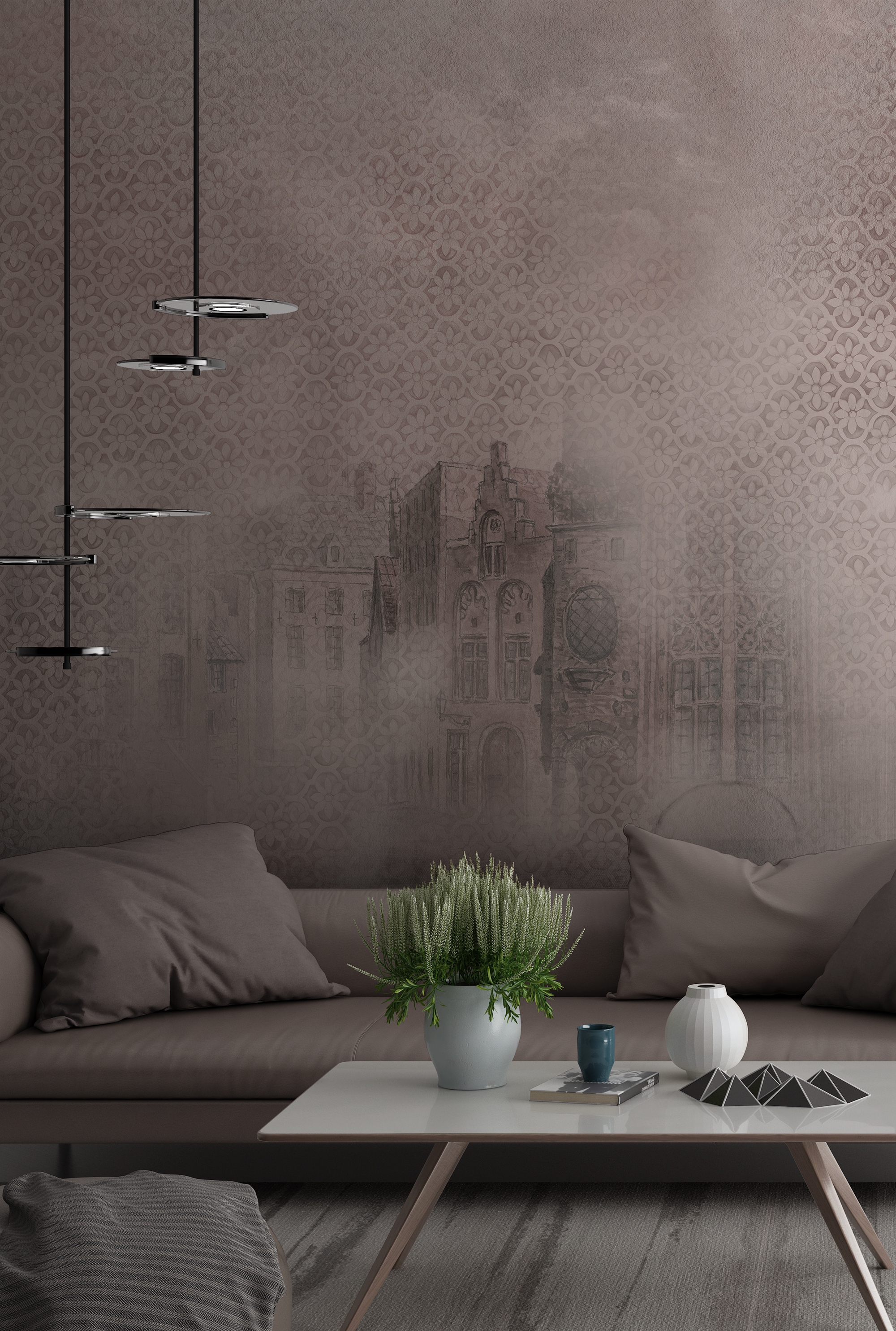 华体会体育官方在线官网 - 附件|装饰画/墙饰|办公家具|华体会体育官方在线官网家具|小镇-原创定制壁画