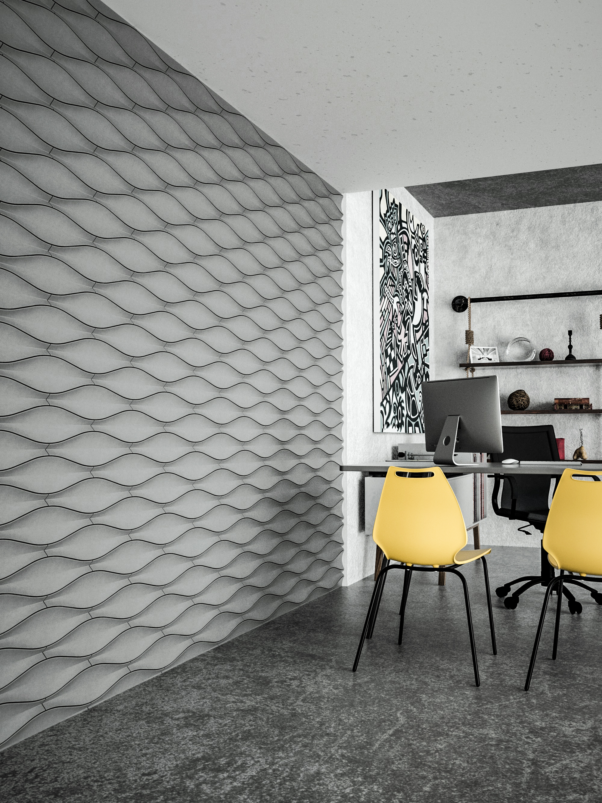 华体会体育官方在线官网 - 附件|装饰画/墙饰|办公家具|华体会体育官方在线官网家具|天琴-装饰墙砖