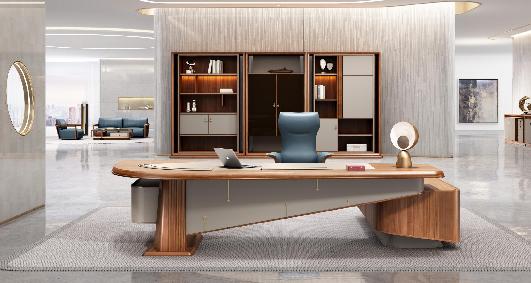 [办公台|精品配套系列|办公家具|华体会体育官方在线官网家具|诺贝尔系列办公台]