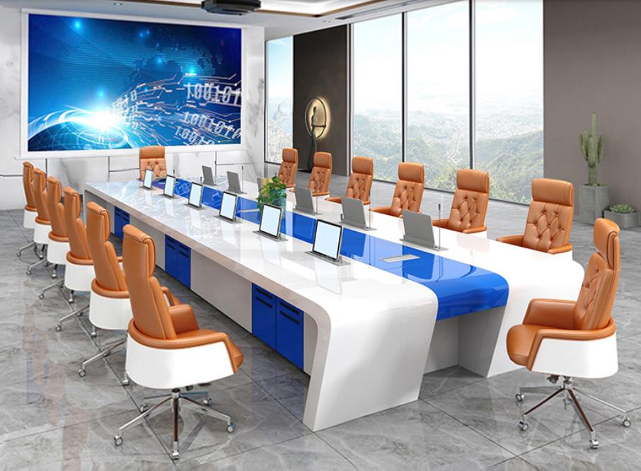 [会议台|烤漆会议台|办公家具|华体会体育官方在线官网家具|实木烤漆会议台]