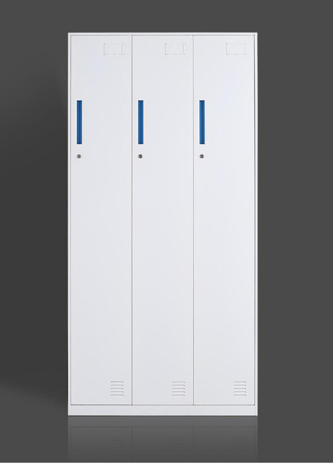 [钢制储物柜|钢制更衣柜|办公家具|华体会体育官方在线官网家具|三门更衣柜]