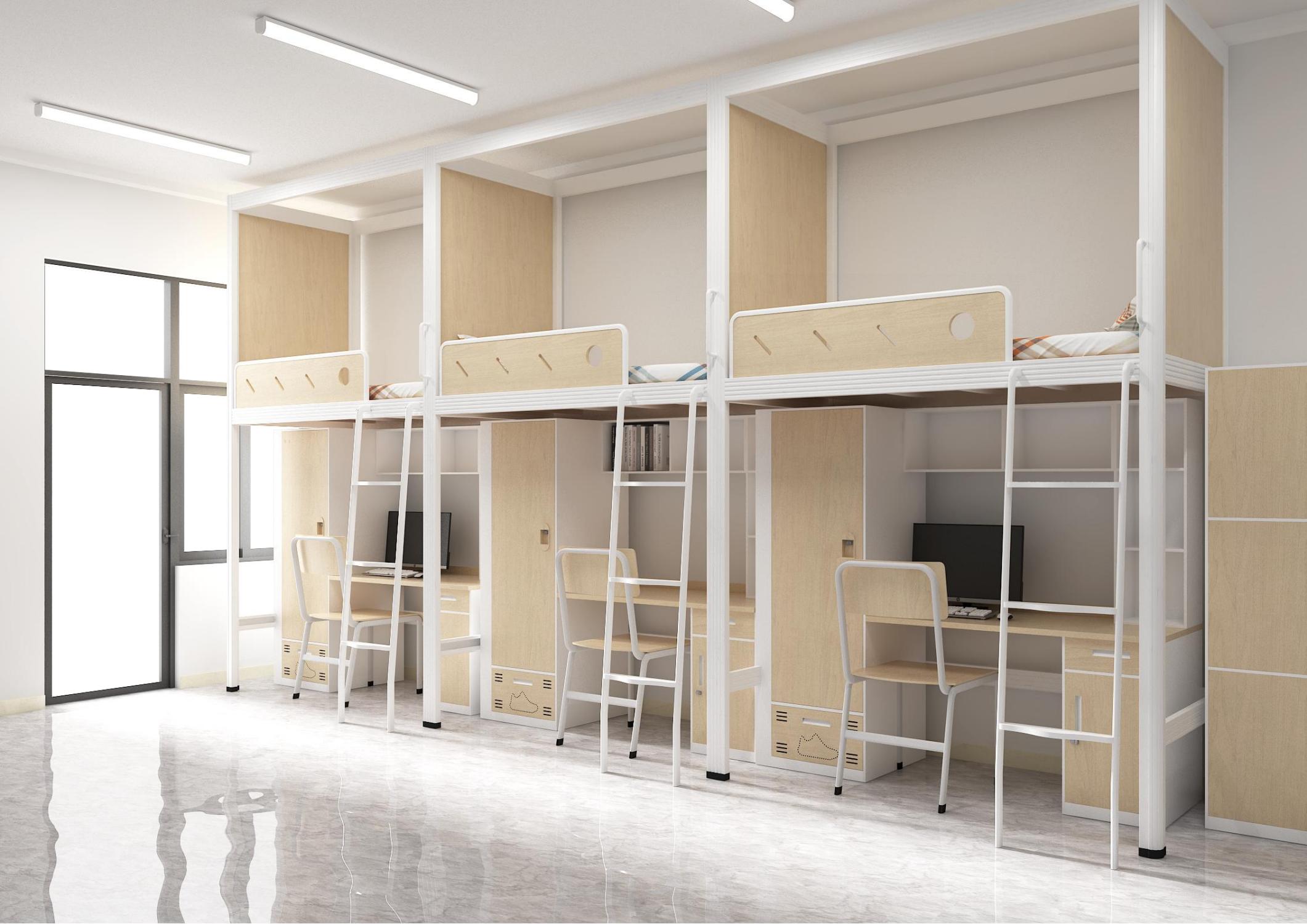 [公寓床|公寓床|办公家具|华体会体育官方在线官网家具|学生双层公寓床]