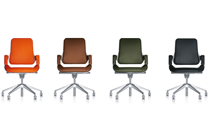 办公椅|现代真皮中班椅|办公家具|华体会体育官方在线官网家具|Interstuhl Silver 中班椅