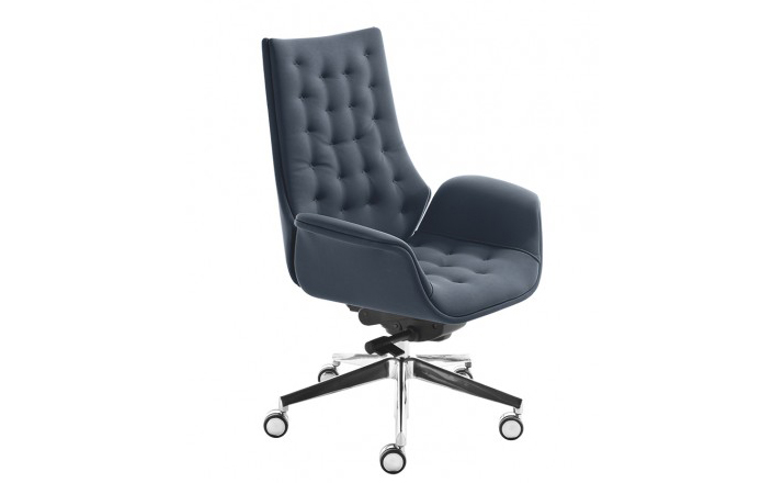 办公椅|现代真皮中班椅|办公家具|华体会体育官方在线官网家具|kimera椅