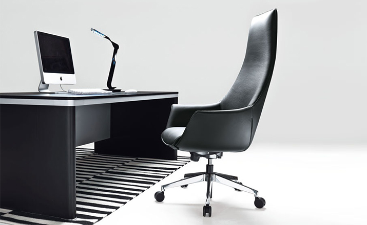 办公椅|现代真皮中班椅|办公家具|华体会体育官方在线官网家具|kimera椅