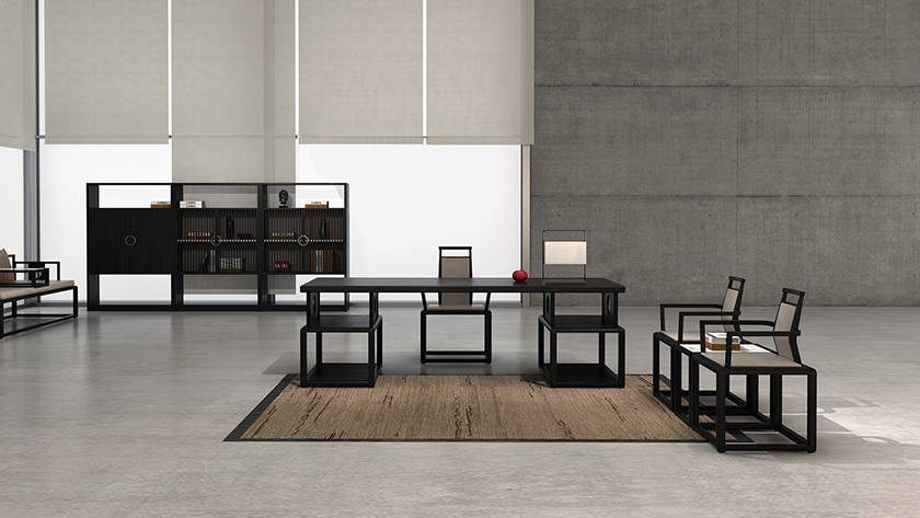 [办公台|精品配套系列|办公家具|华体会体育官方在线官网家具|书香门第]