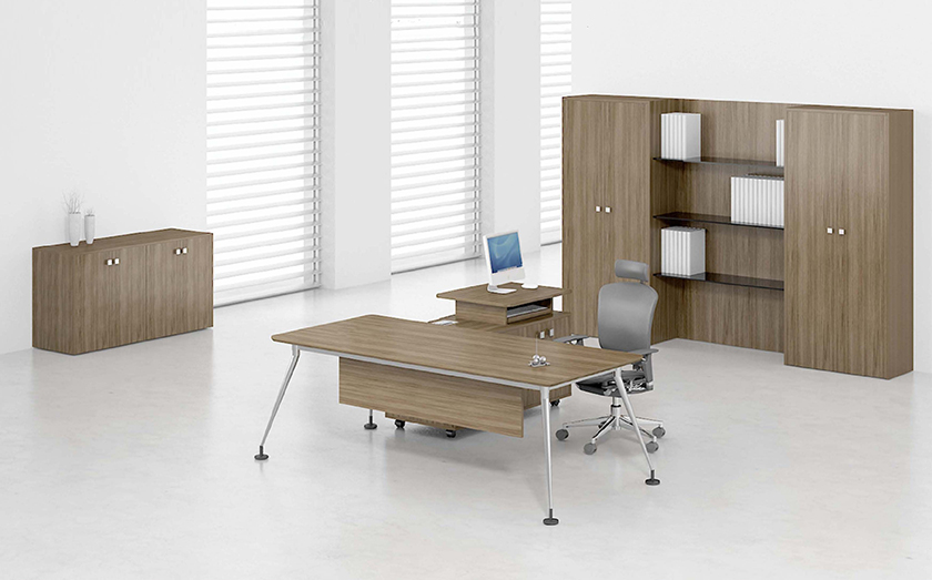 [办公台|时尚大班台|办公家具|华体会体育官方在线官网家具|Linda]