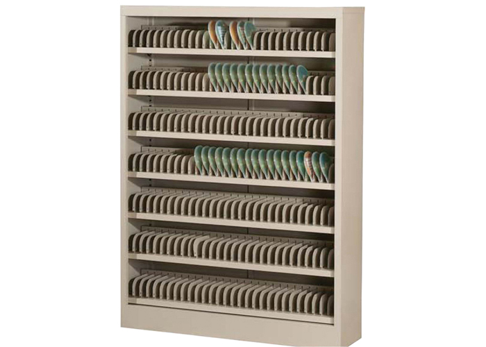 [图书馆家具|光盘柜|办公家具|华体会体育官方在线官网家具|七层单面光盘柜]