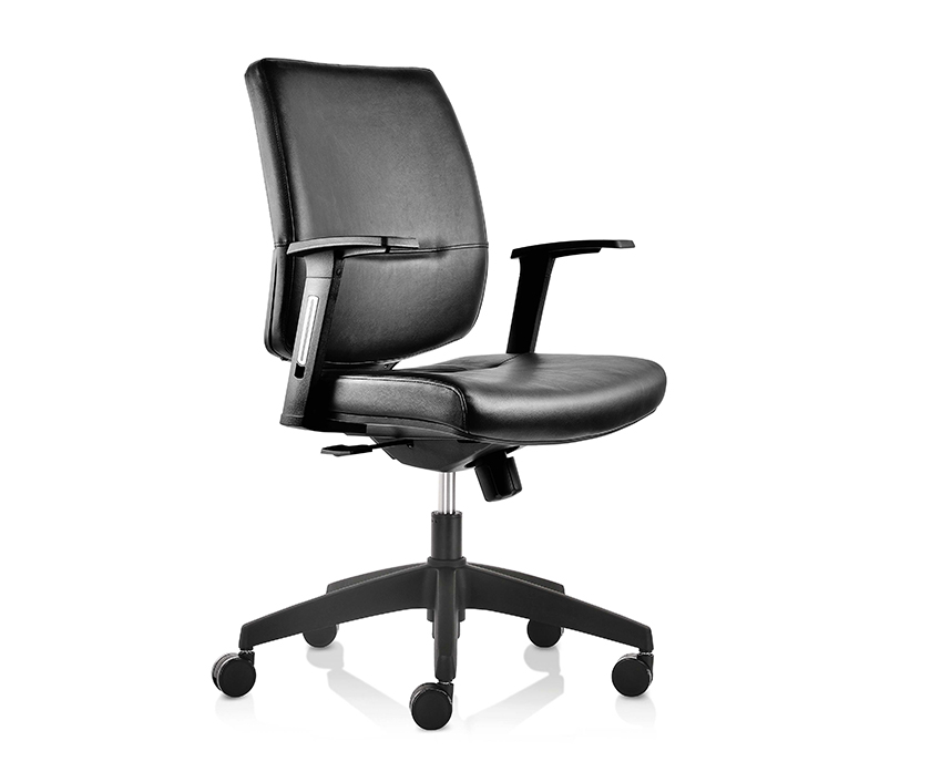 办公椅|现代真皮中班椅|办公家具|华体会体育官方在线官网家具|CG-E1067