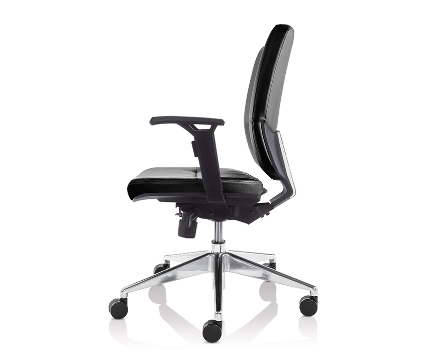 办公椅|现代真皮中班椅|办公家具|华体会体育官方在线官网家具|CG-E1067