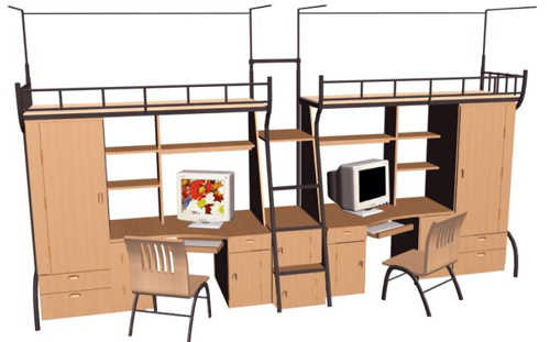 [学校家具|学生公寓床|办公家具|华体会体育官方在线官网家具|公寓床]