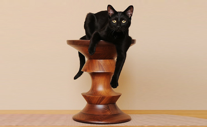 华体会体育官方在线官网 - 坐具|吧椅/凳子|办公家具|华体会体育官方在线官网家具|伊姆斯胡桃木凳