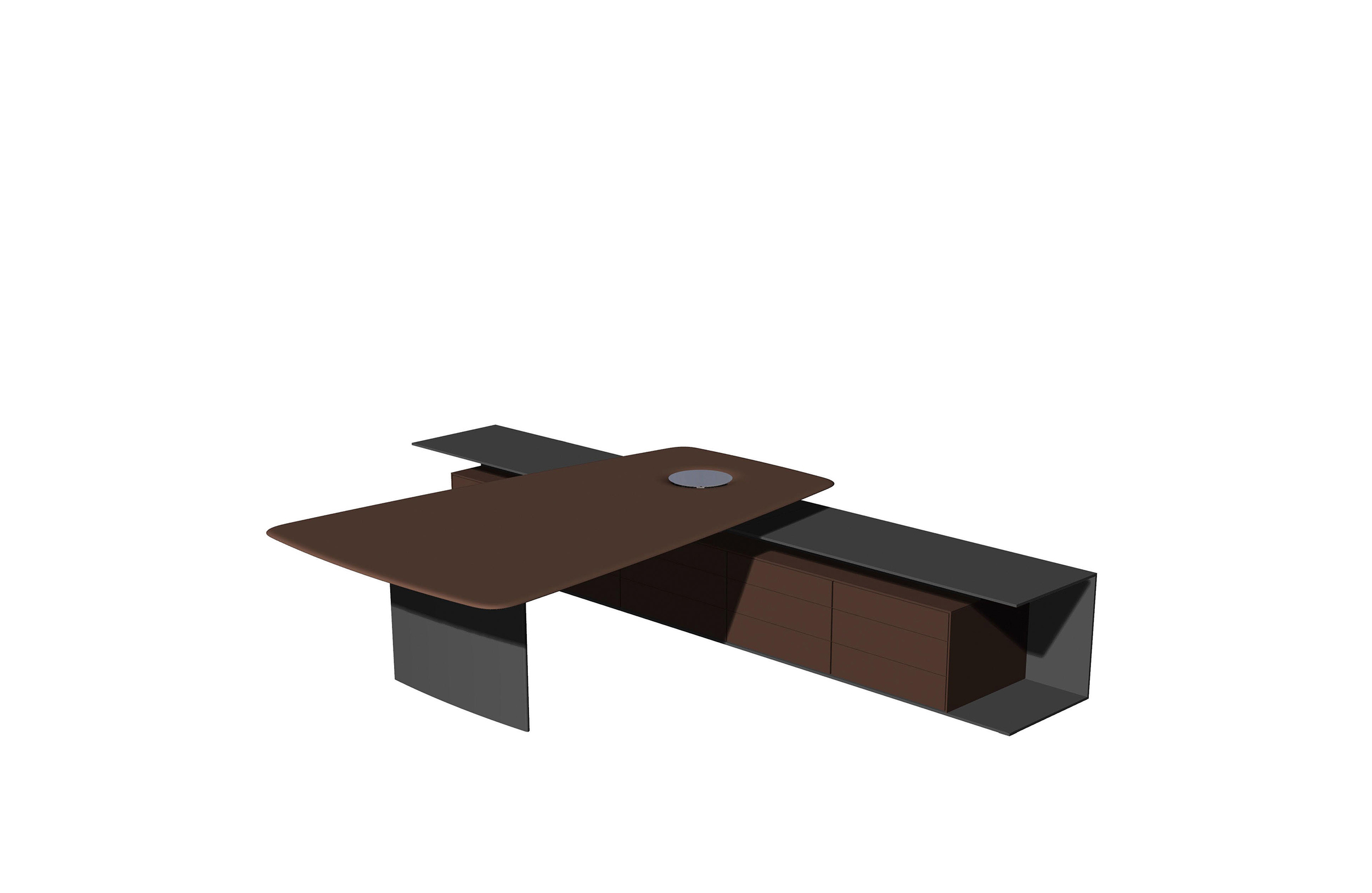 办公台|时尚大班台|办公家具|华体会体育官方在线官网家具|KEYPIECE COMMUNICATION DESK.大班台