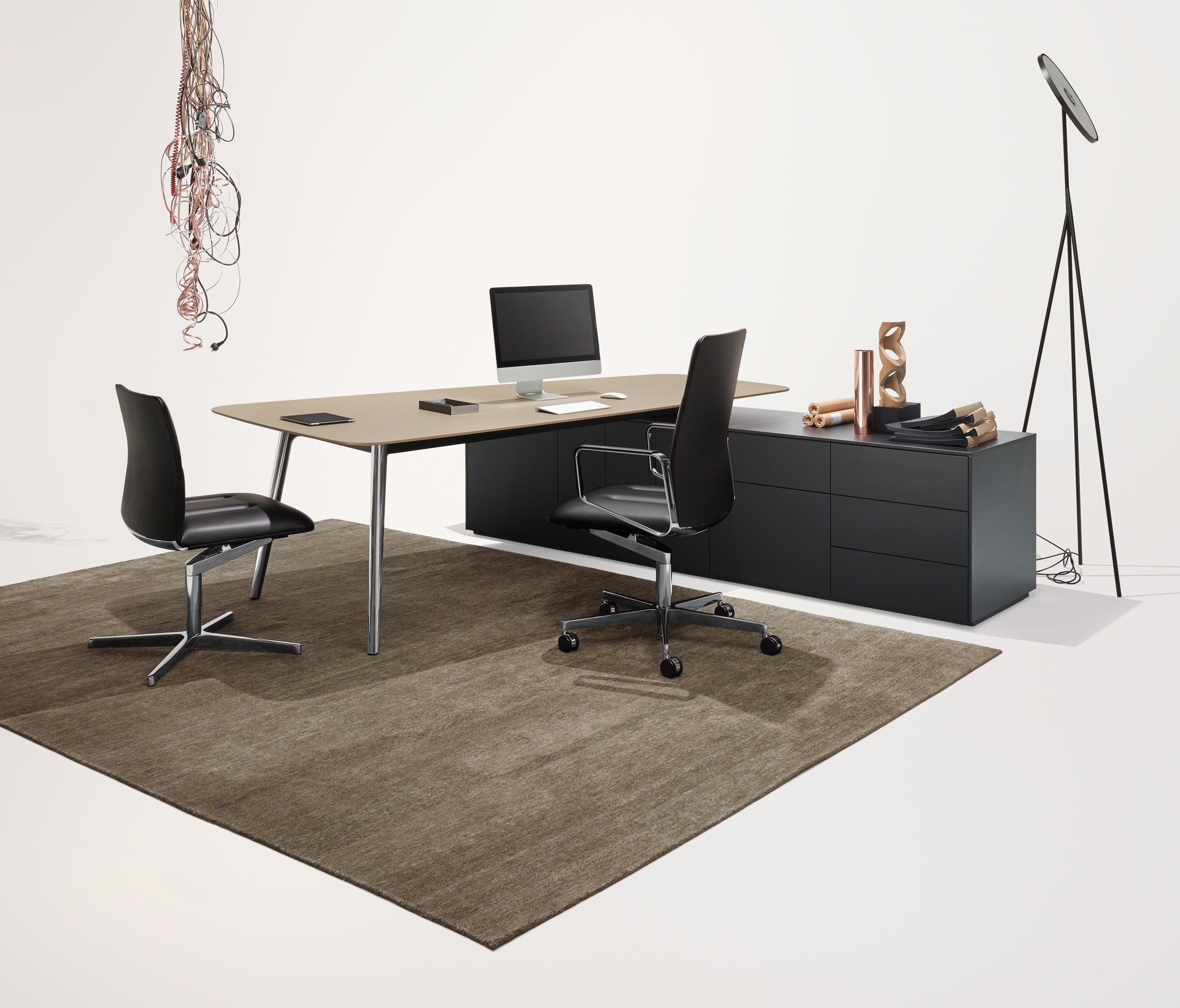 办公台|时尚大班台|办公家具|华体会体育官方在线官网家具|KEYPIECE COMMUNICATION DESK.大班台