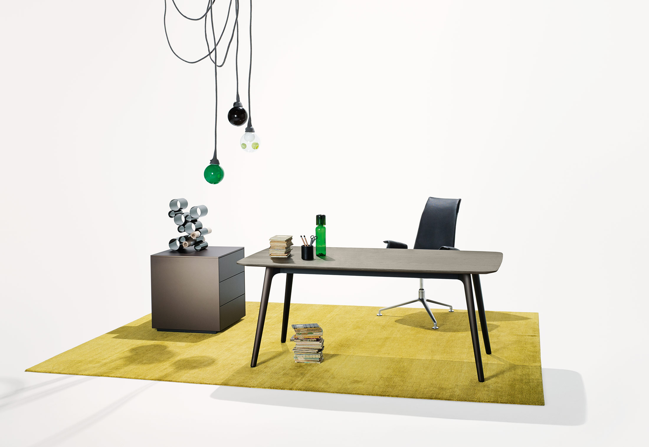 办公台|时尚大班台|办公家具|华体会体育官方在线官网家具|KEYPIECE COMMUNICATION DESK.大班台