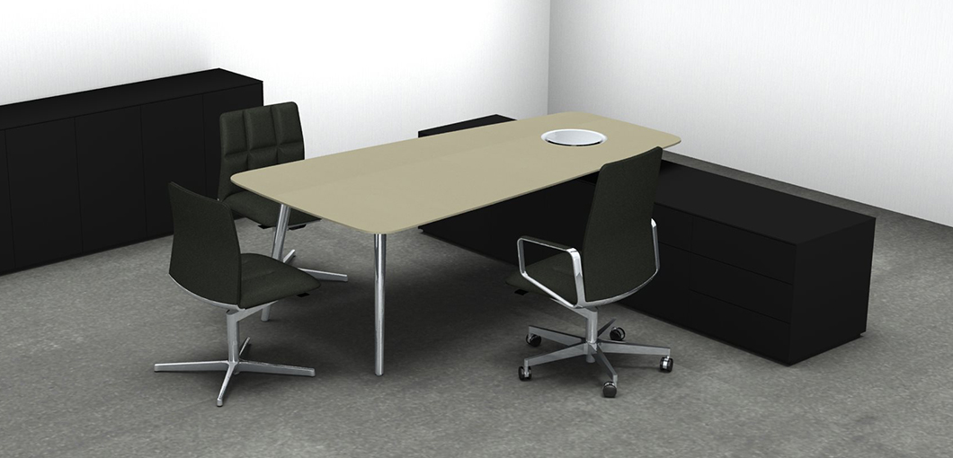 办公台|时尚大班台|办公家具|华体会体育官方在线官网家具|KEYPIECE COMMUNICATION DESK.大班台