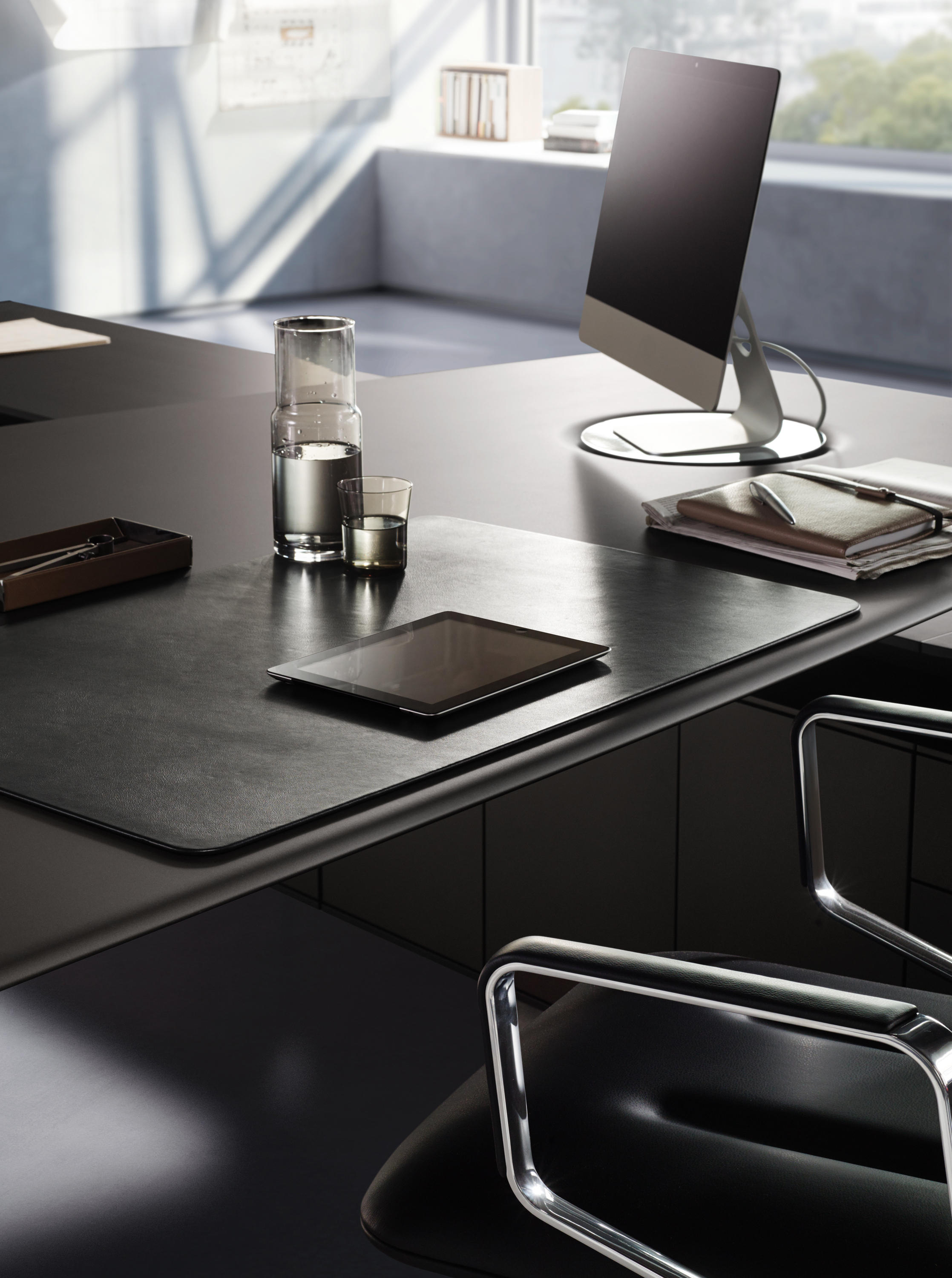 办公台|时尚大班台|办公家具|华体会体育官方在线官网家具|KEYPIECE COMMUNICATION DESK.大班台