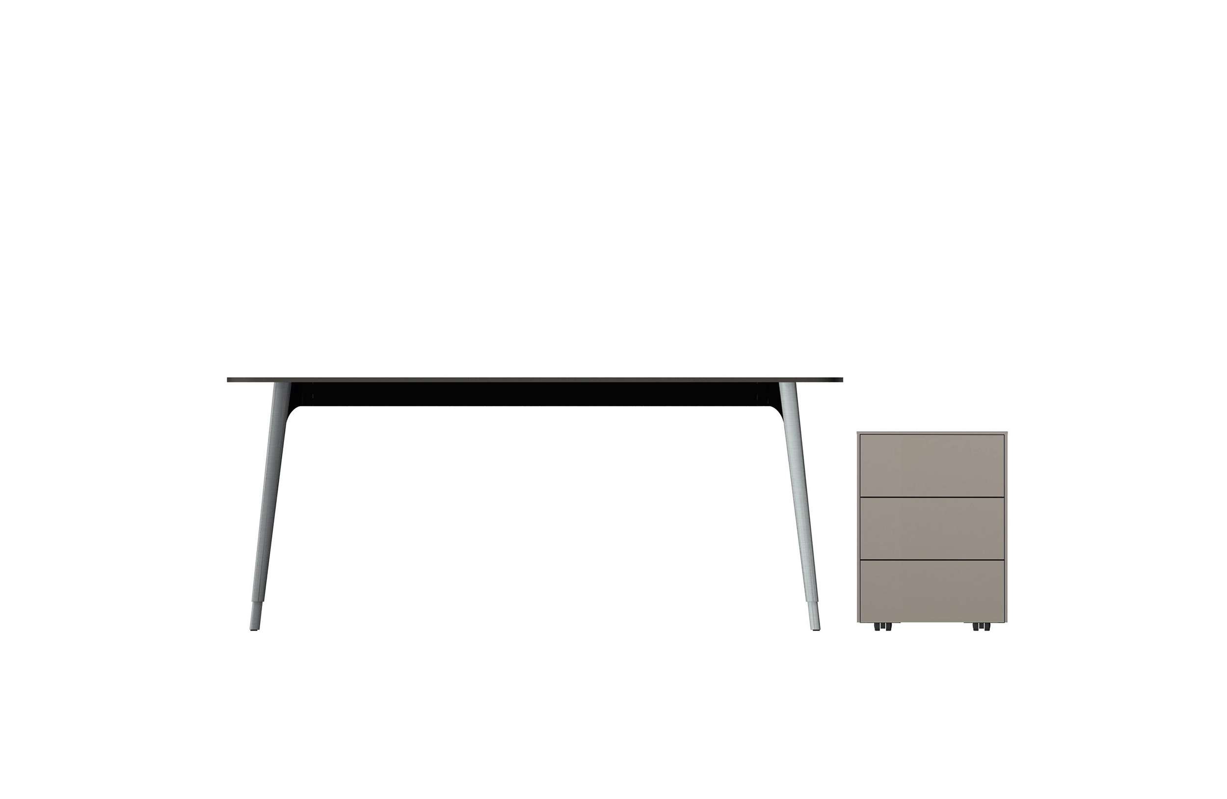 办公台|时尚中班台|办公家具|华体会体育官方在线官网家具|KEYPIECE MANAGEMENT DESK.独立班台