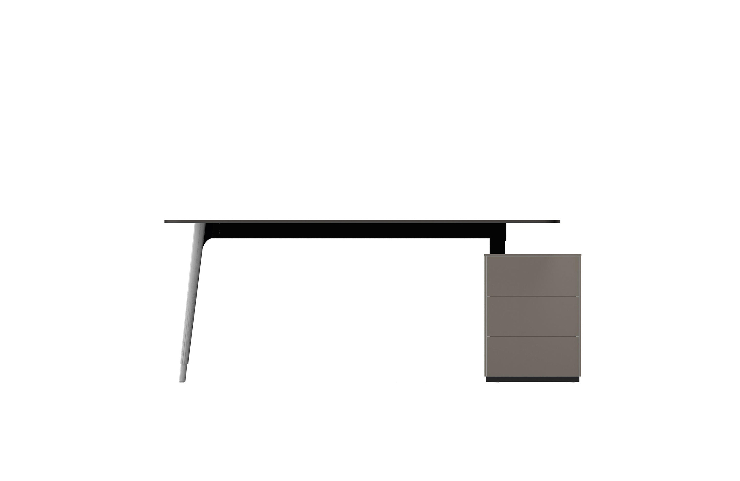 办公台|时尚中班台|办公家具|华体会体育官方在线官网家具|KEYPIECE MANAGEMENT DESK.独立班台