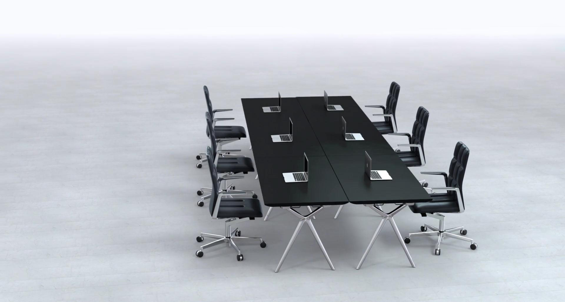 会议台|实木会议台|办公家具|华体会体育官方在线官网家具|ConferenceX-组合会议台