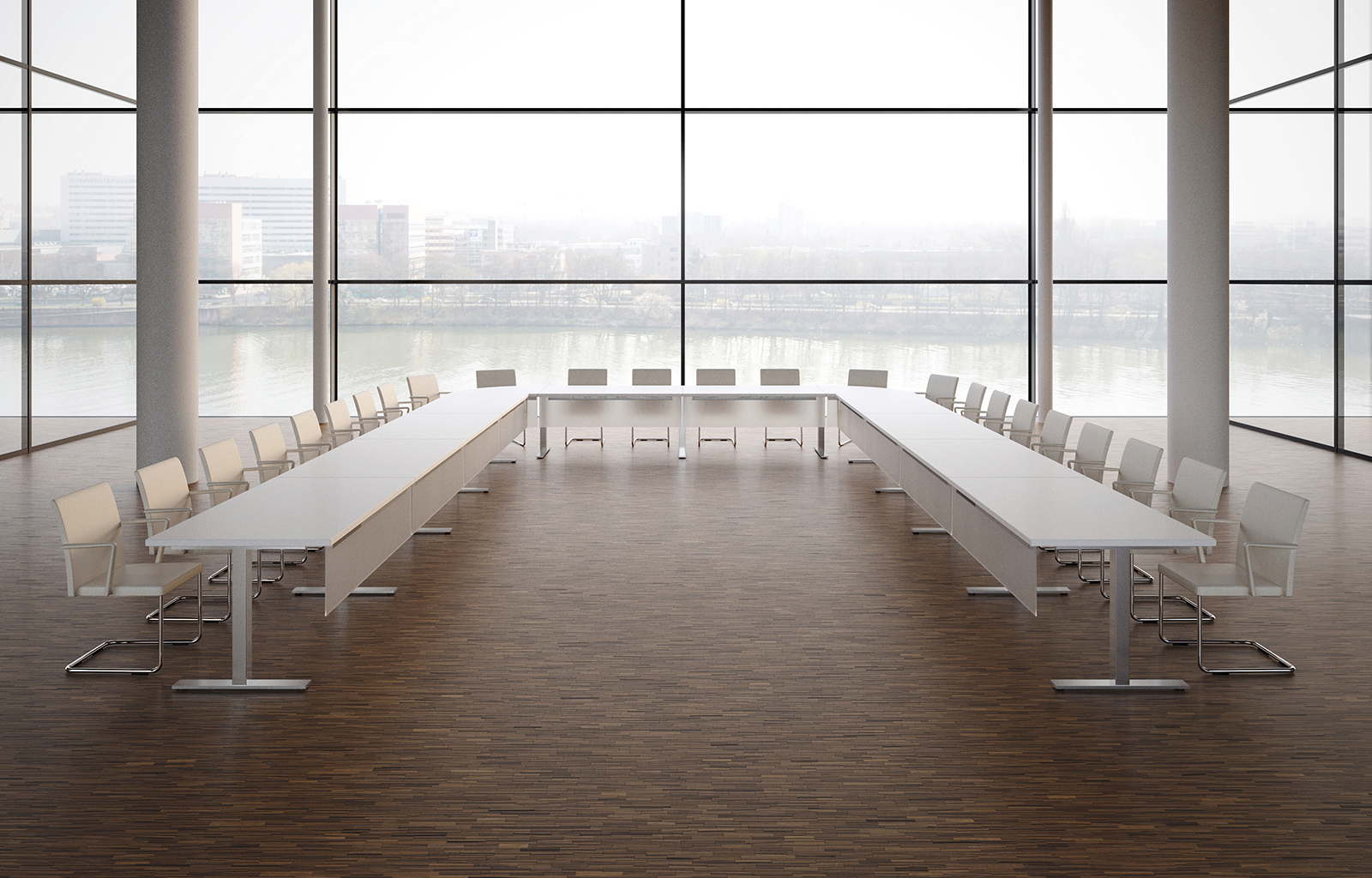 会议台|实木会议台|办公家具|华体会体育官方在线官网家具|FRAME LITE会议台