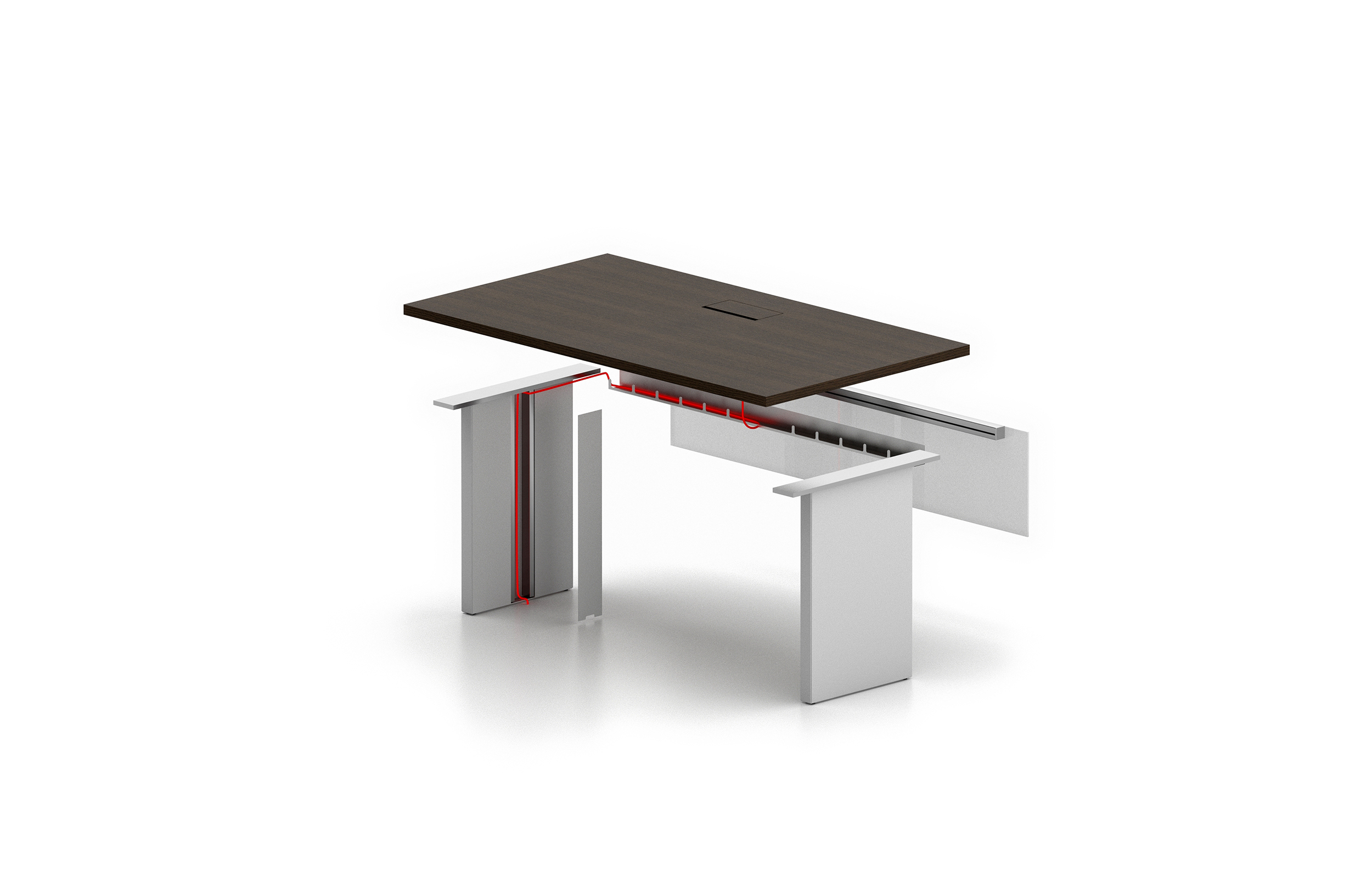 会议台|实木会议台|办公家具|华体会体育官方在线官网家具|FRAME LITE会议台