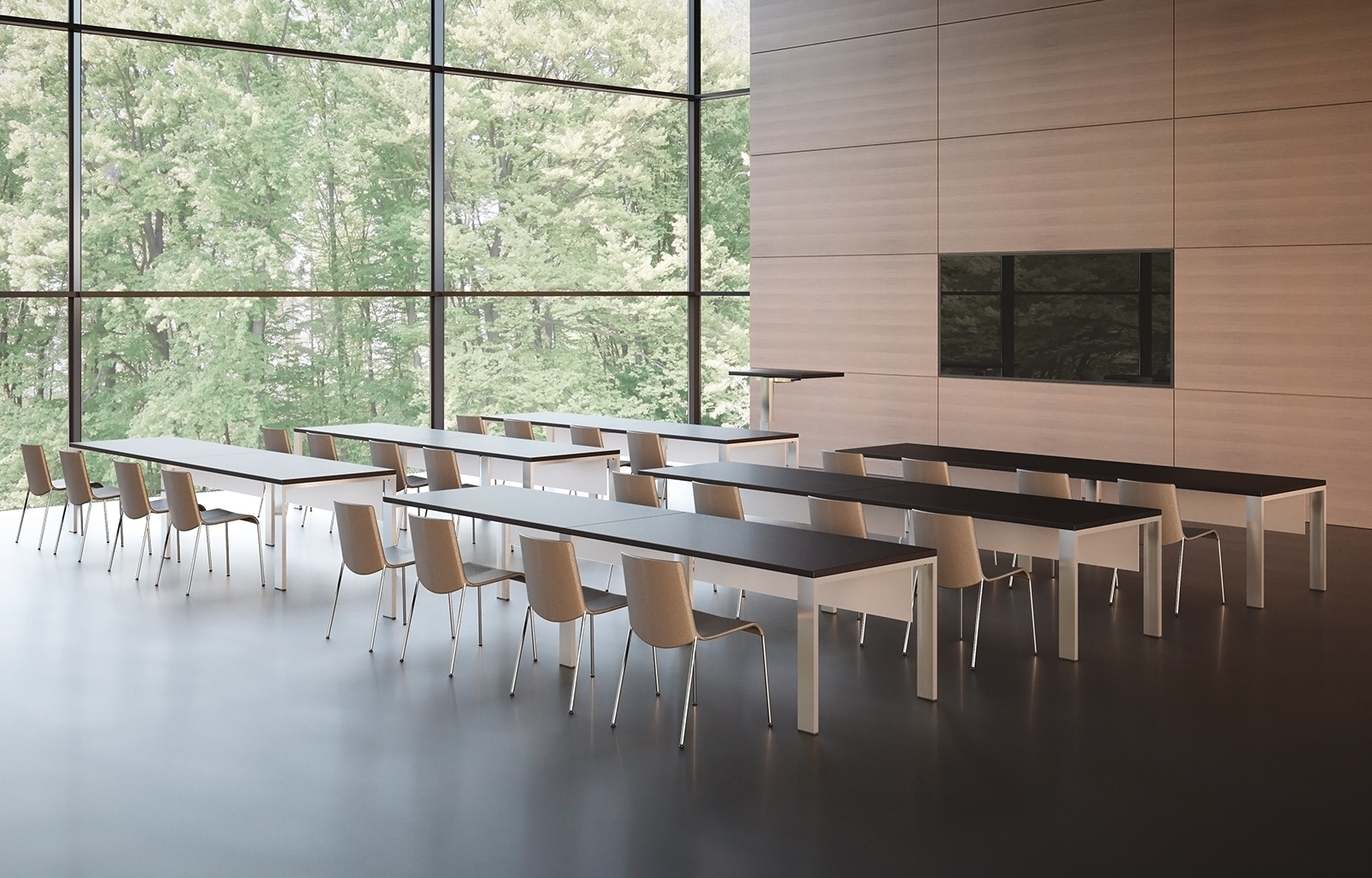 会议台|实木会议台|办公家具|华体会体育官方在线官网家具|FRAME LITE会议台