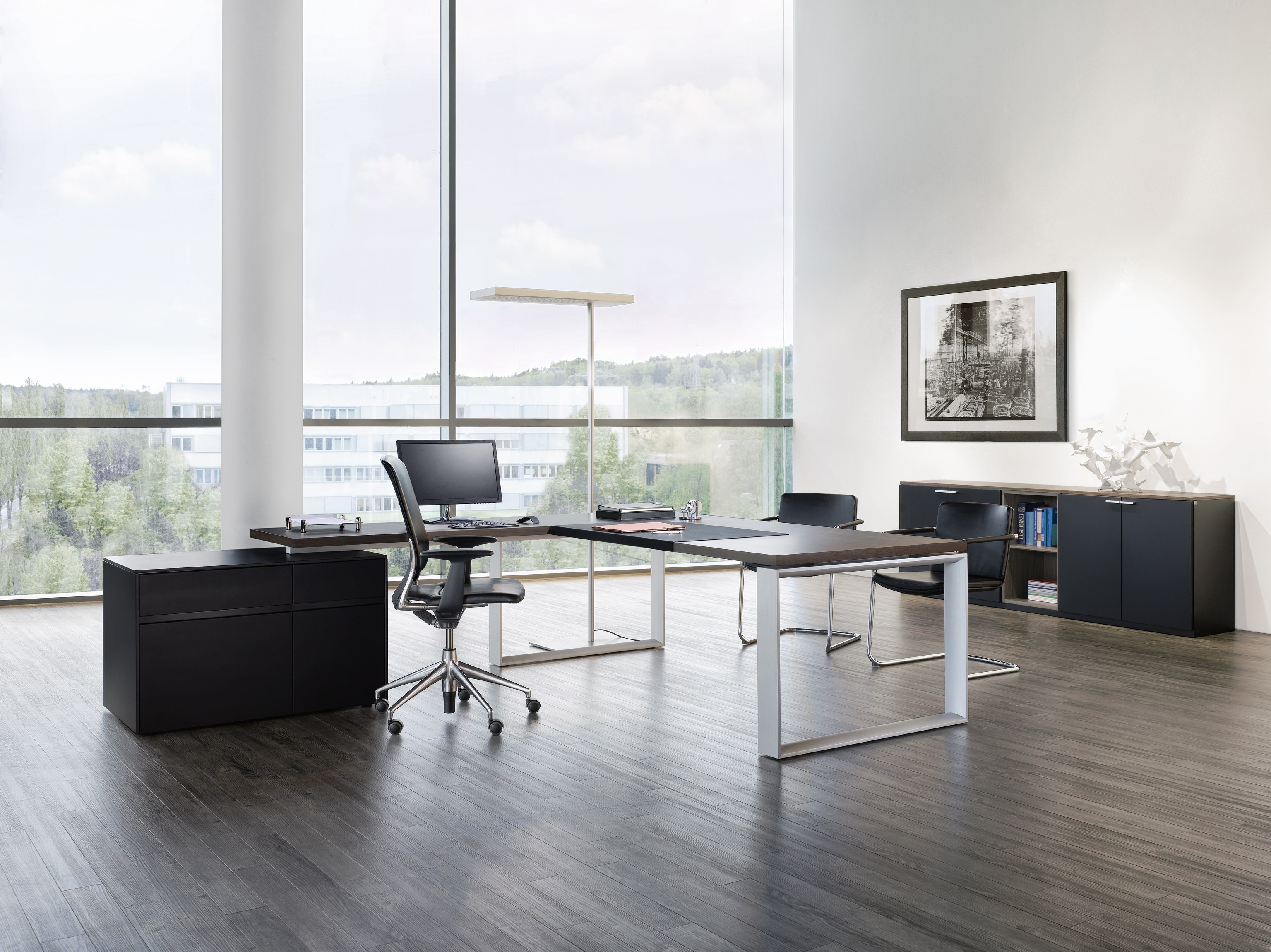 办公台|时尚大班台|办公家具|华体会体育官方在线官网家具|Sono系列大班台