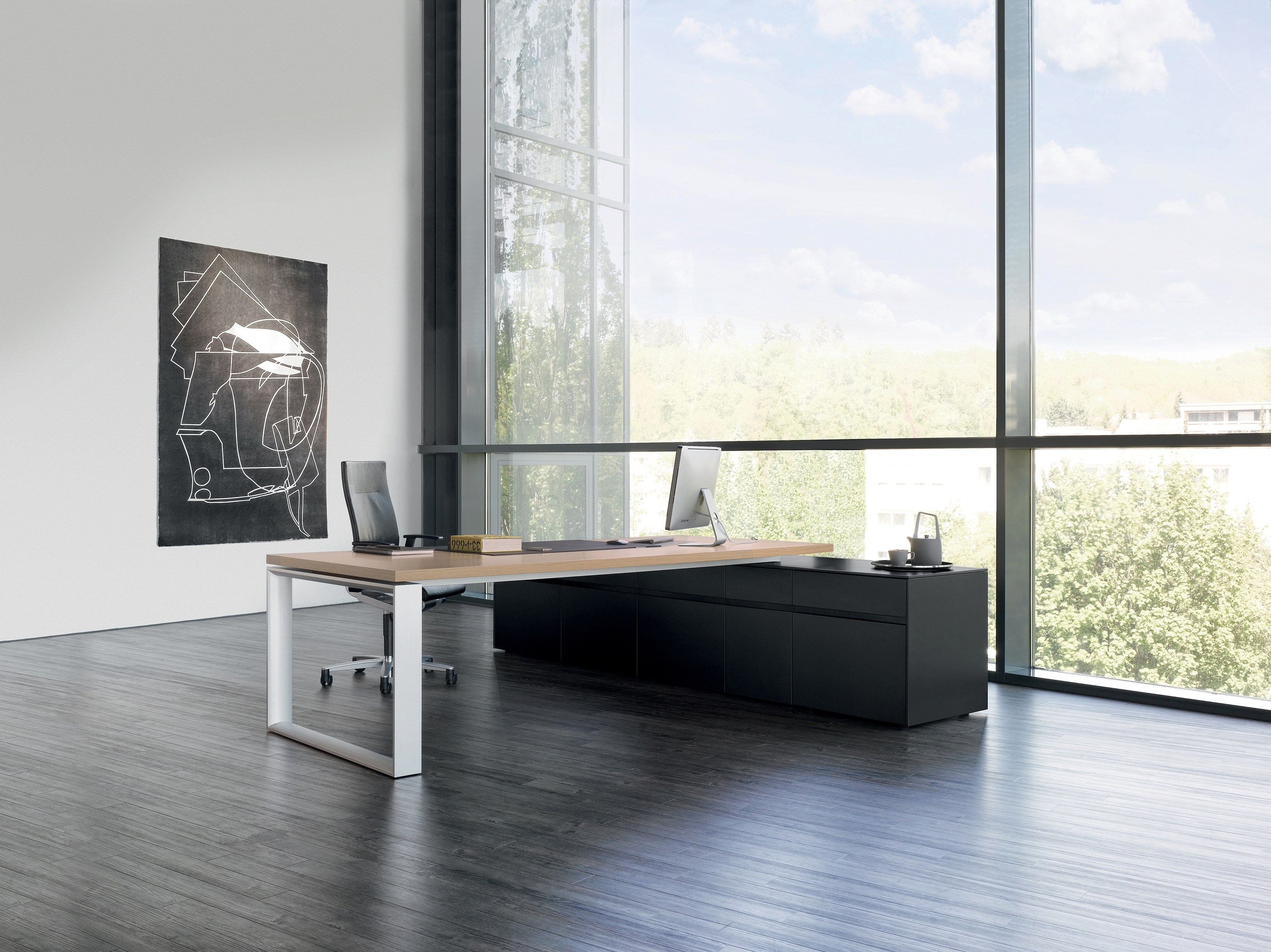 办公台|时尚大班台|办公家具|华体会体育官方在线官网家具|Sono系列大班台