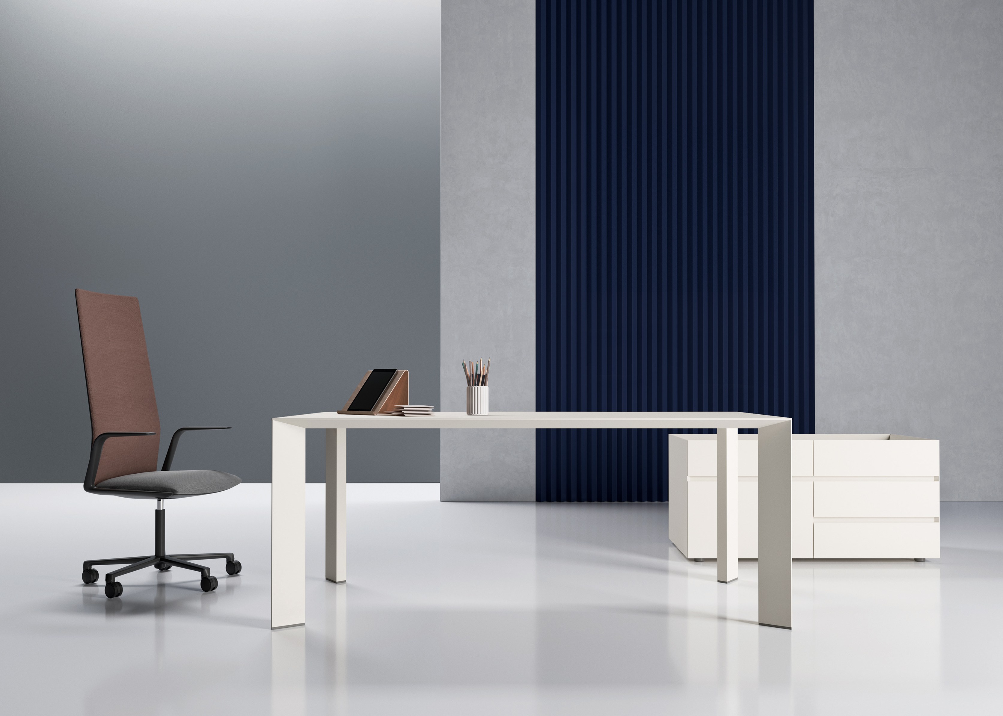 办公台|时尚大班台|办公家具|华体会体育官方在线官网家具|Paper系列大班台系列