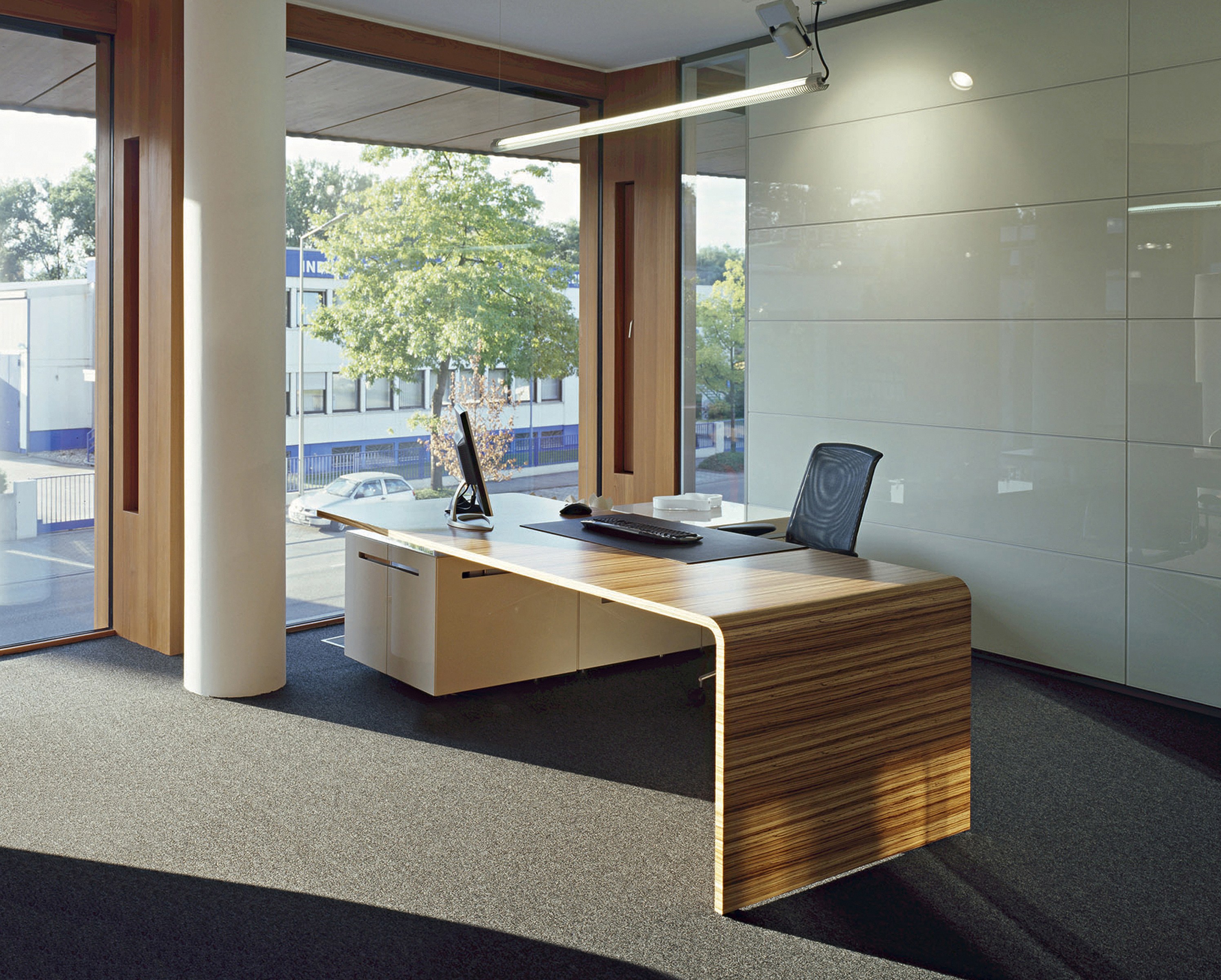 办公台|时尚大班台|办公家具|华体会体育官方在线官网家具|Lane大班台系列