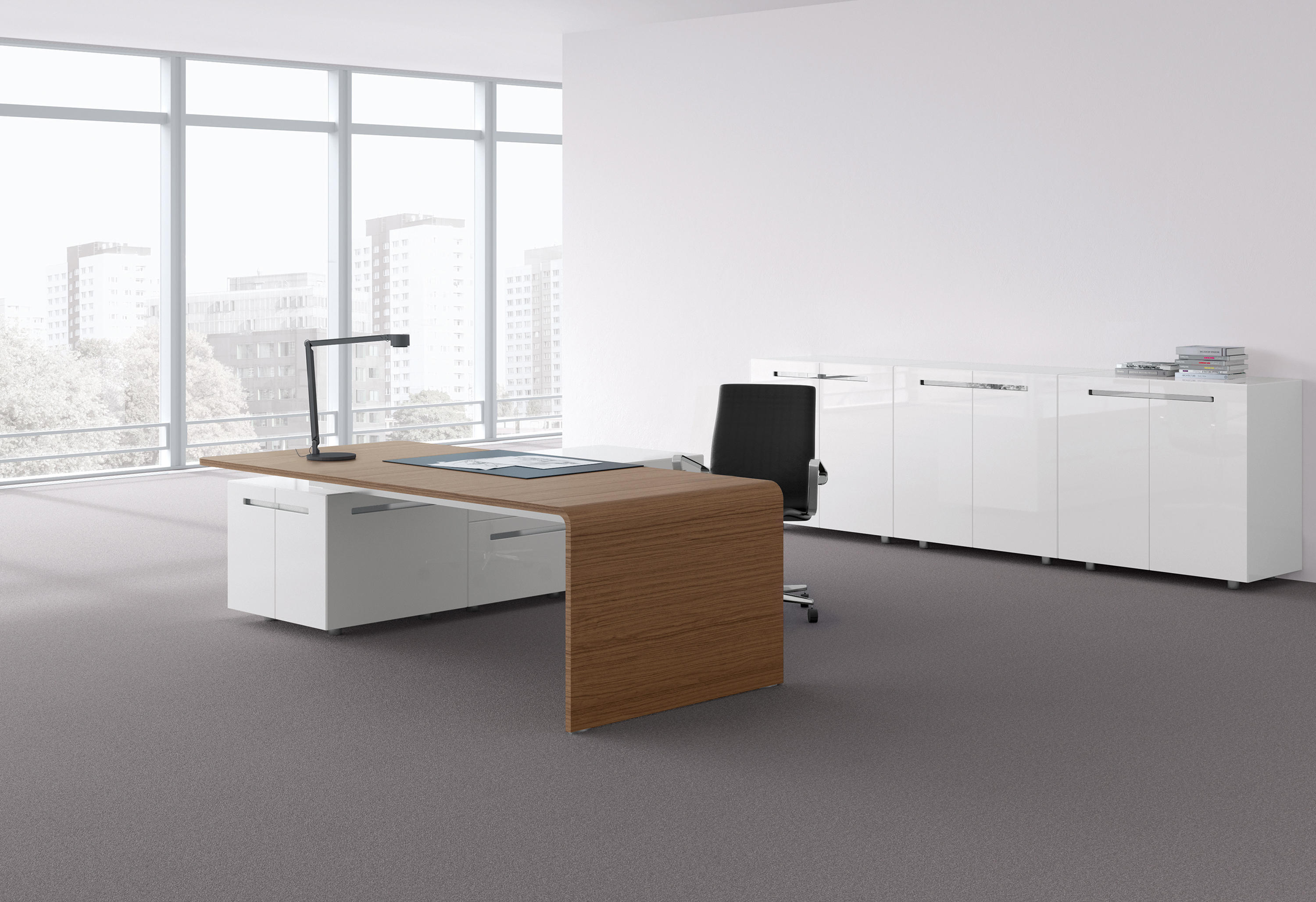 办公台|时尚大班台|办公家具|华体会体育官方在线官网家具|Lane大班台系列