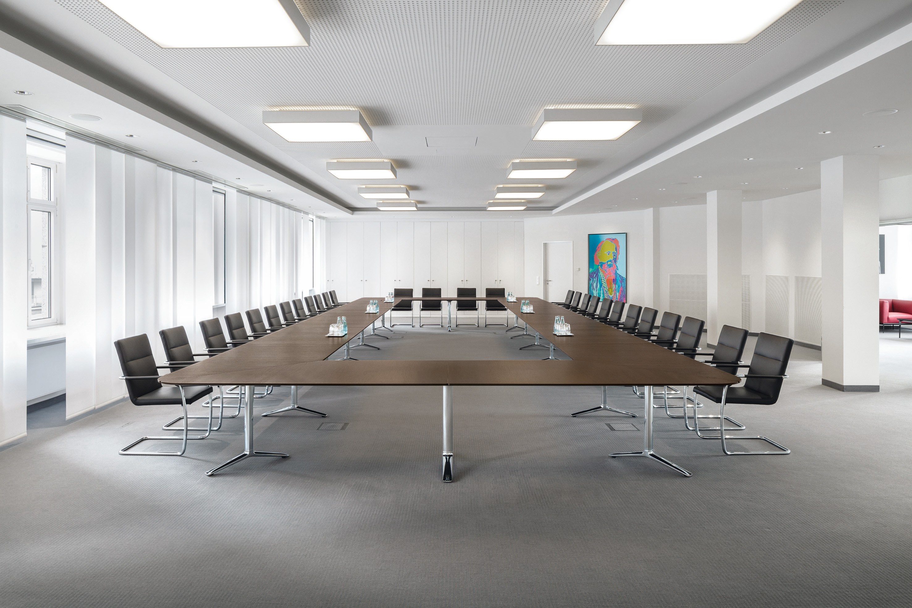 会议台|实木会议台|办公家具|华体会体育官方在线官网家具|Talk系列会议桌