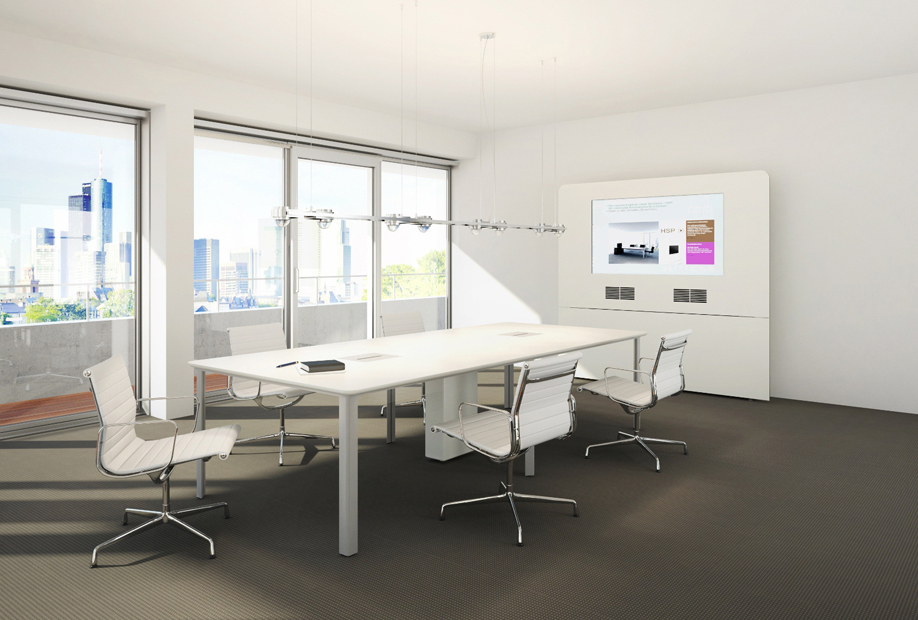 HUB视频系统|HUB视频应用|办公家具|华体会体育官方在线官网家具|W4视频会议系统桌