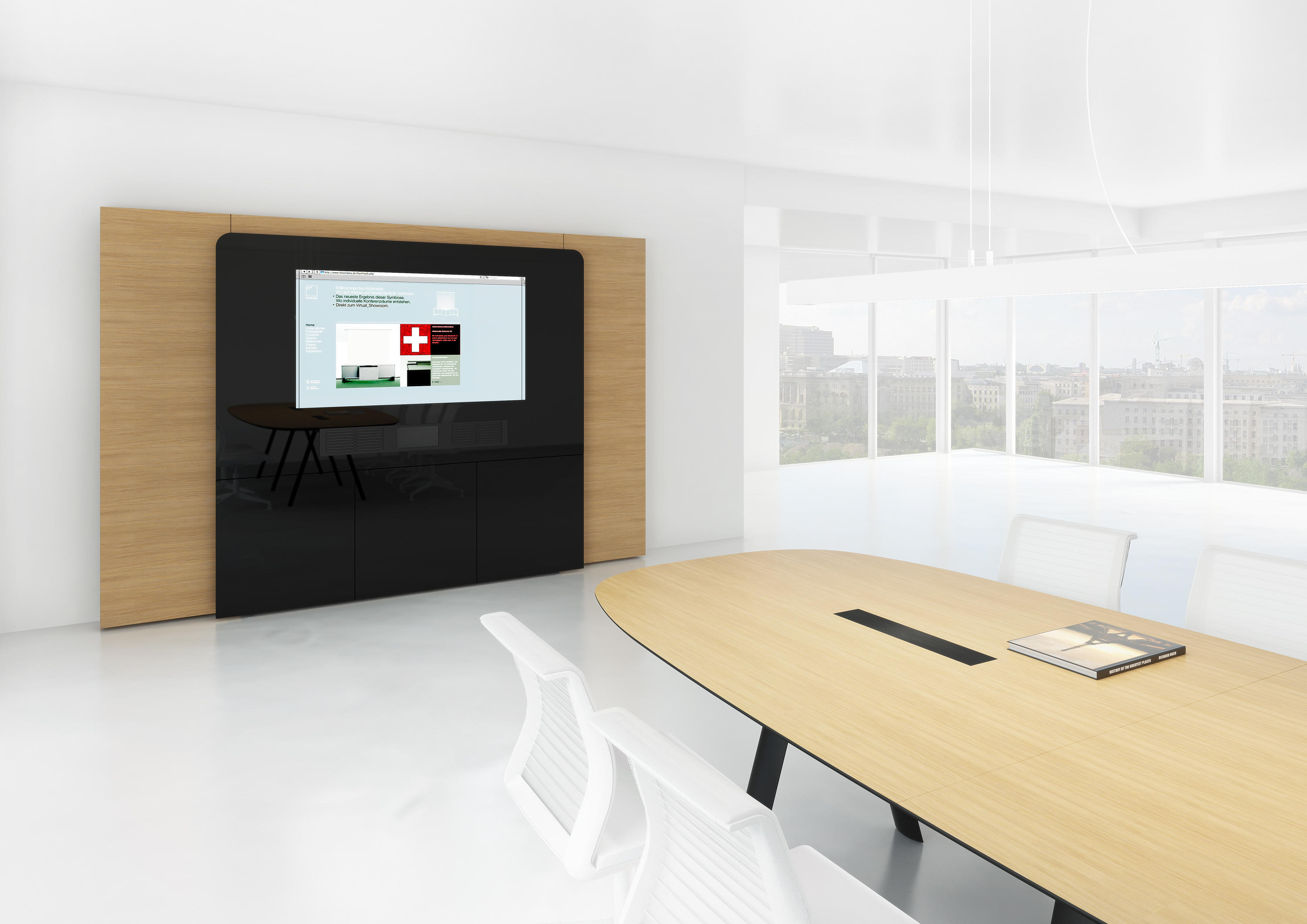 HUB视频系统|HUB视频应用|办公家具|华体会体育官方在线官网家具|W4视频会议系统桌