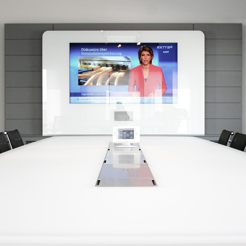 HUB视频系统|HUB视频应用|办公家具|华体会体育官方在线官网家具|W4视频会议系统桌