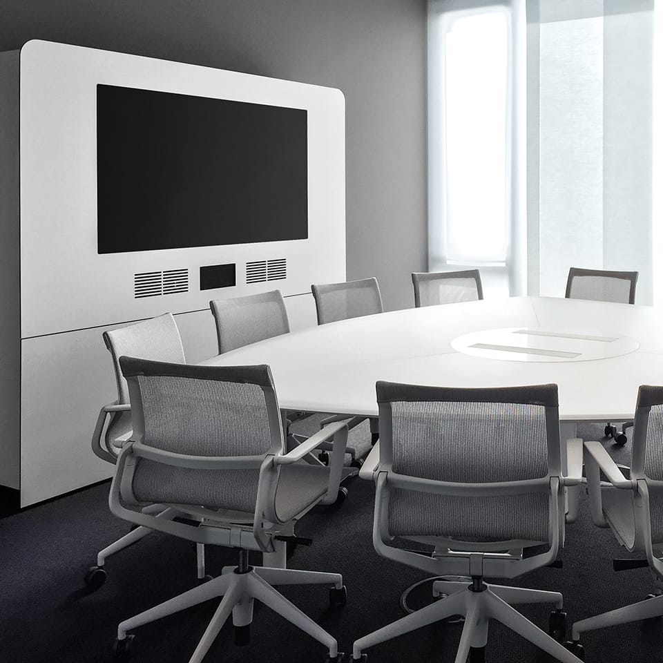 HUB视频系统|HUB视频应用|办公家具|华体会体育官方在线官网家具|W4视频会议系统桌