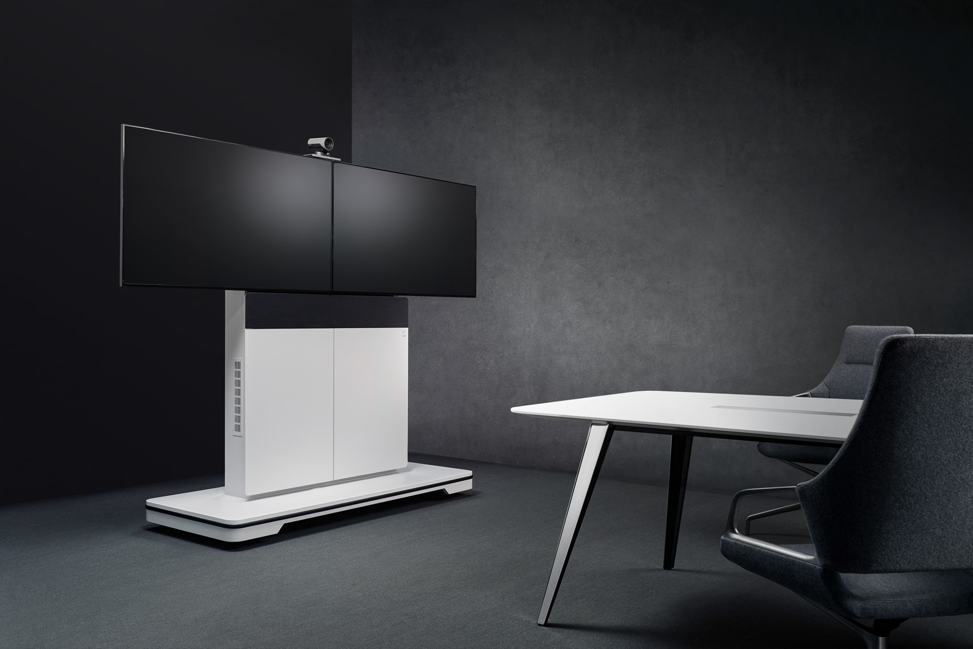 HUB视频系统|HUB视频应用|办公家具|华体会体育官方在线官网家具|W8视频会议系统桌